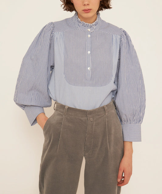 Popy puff sleeve blouse