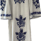 Vana long embroidered dress