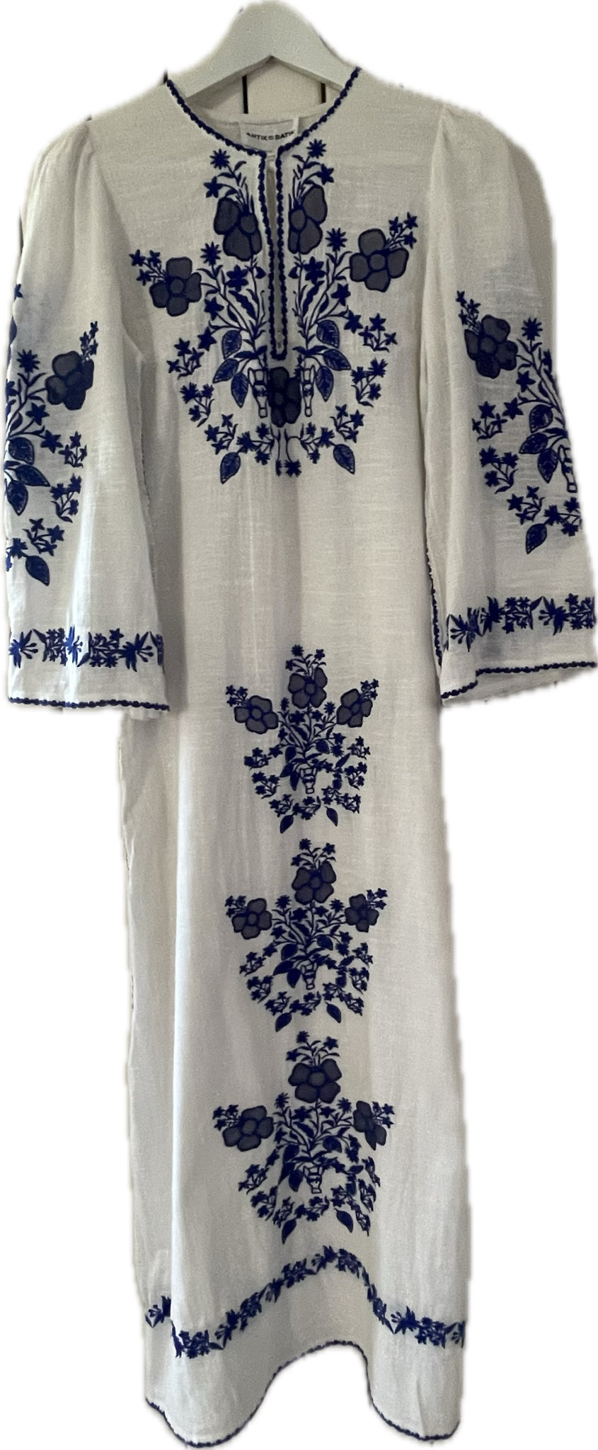 Vana long embroidered dress