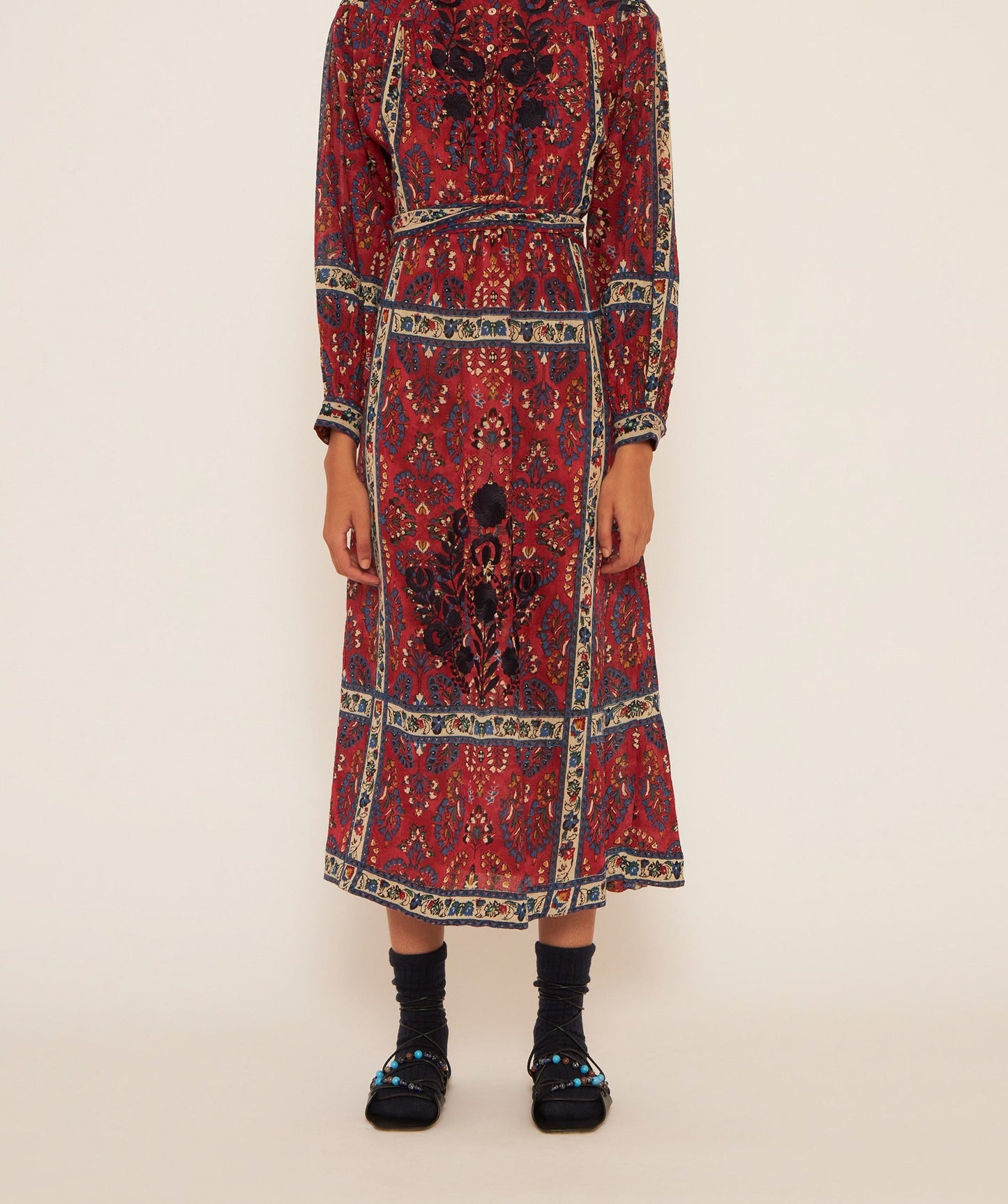 Tamir Embroidered Dress