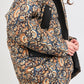 Kalak oversized printed puffer jacket