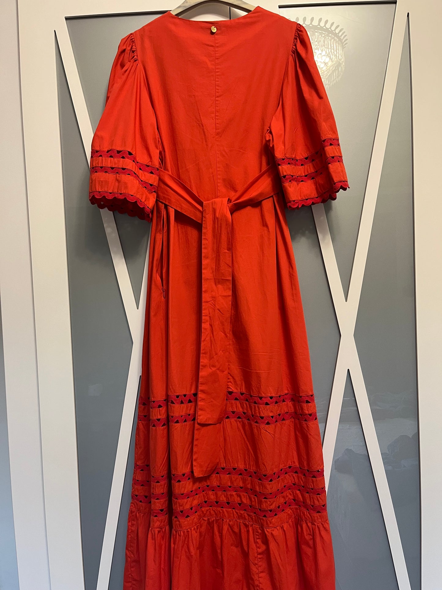 Mali poplin long dress