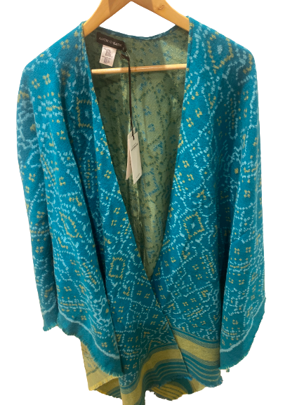 Poncho itaka green