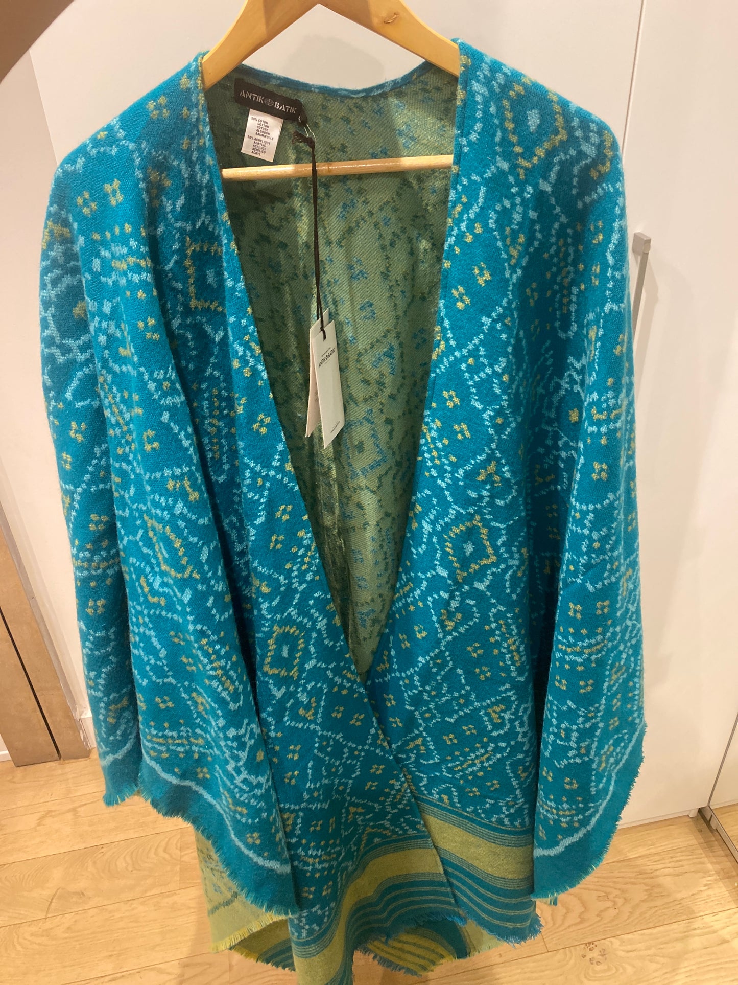 Poncho itaka green