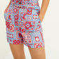 Honoka printed shorts