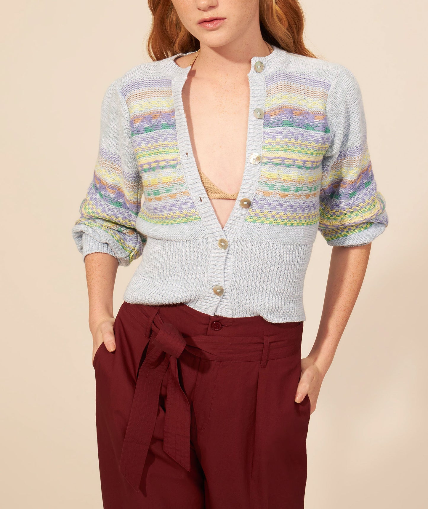 Cardigan alpaga Roberta